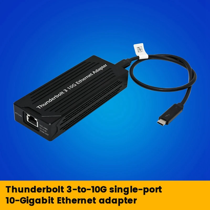 Port Adapter ST7410 For Thunderbolt 3 To 10G Single Port 5 Speed 10 Gigabit Ethernet Adapter