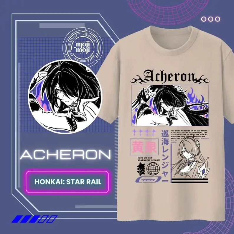 Acheron Honkai Star Rail Shirt