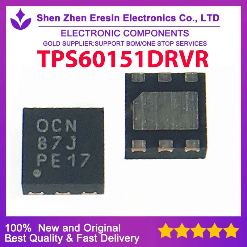 1 PZ/LOTTO TPS60151DRVR QFN6 Nuovo e originale