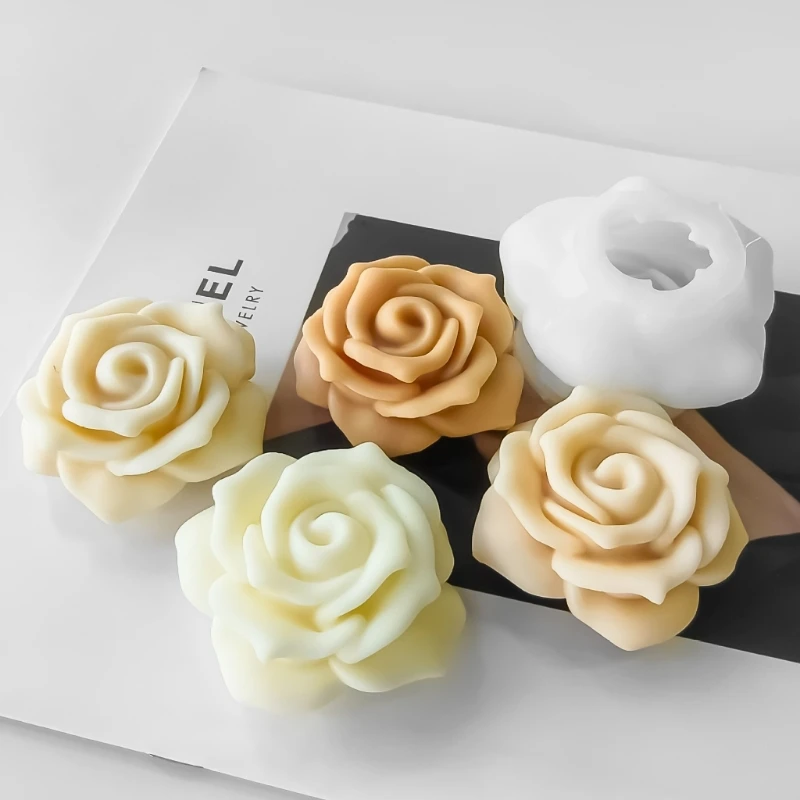 Silicone Ornament Molds Soap Making Moulds Flower Moulds Silicone Texture Suitable for Home Decorations