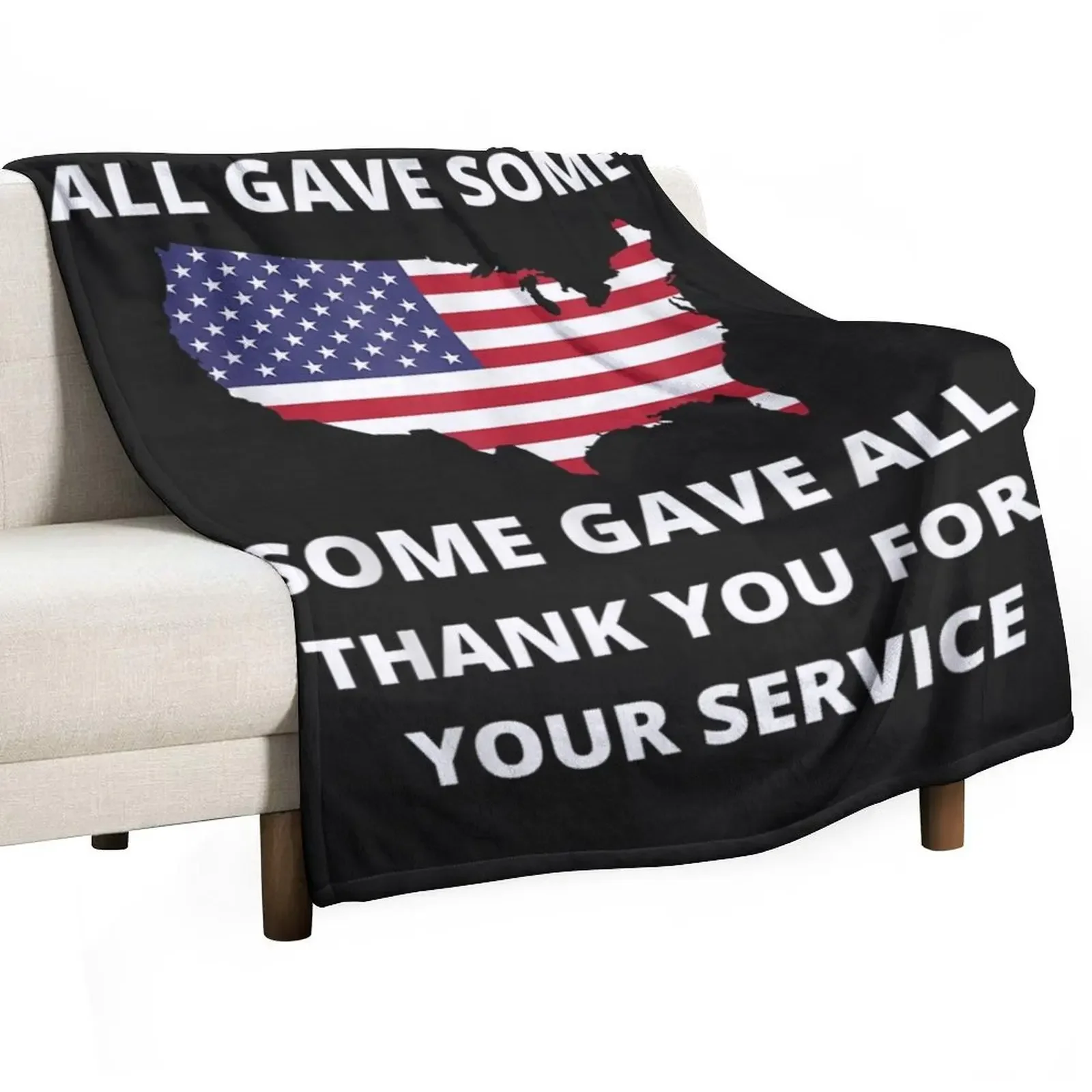 All Gave Some Some Gave All TShirt50 Throw Blanket heavy to sleep Sofa Blankets