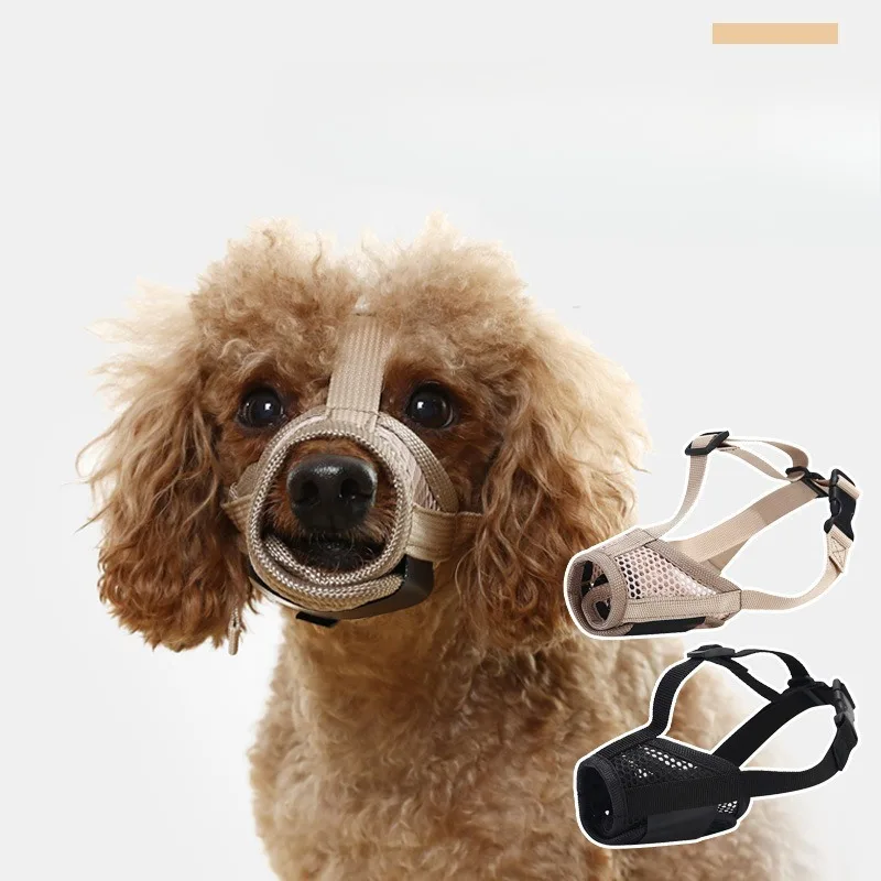 Breathable Dog Muzzle Anti Bite Anti Licking Anti Eating Drinkable Design Pet Safety Muzzle For Small Medium Large Dogs