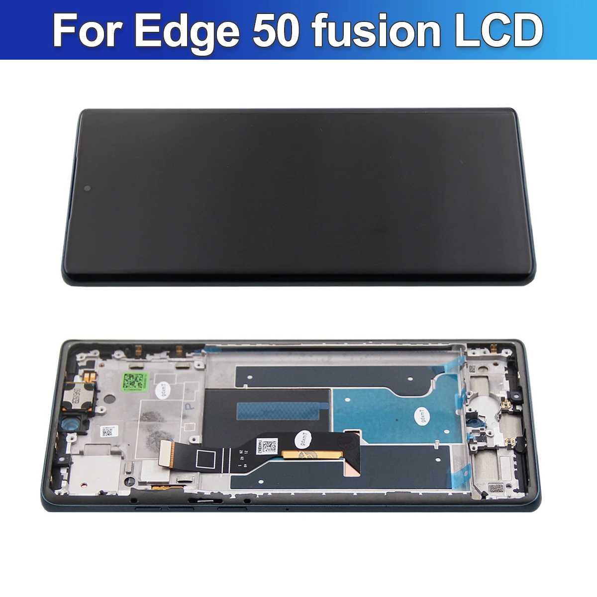 For Motorola Edge 50 Fusion 6.7 Inch LCD Replacement Display Touch Screen Digitizer Compatible with XT2429-1 Model