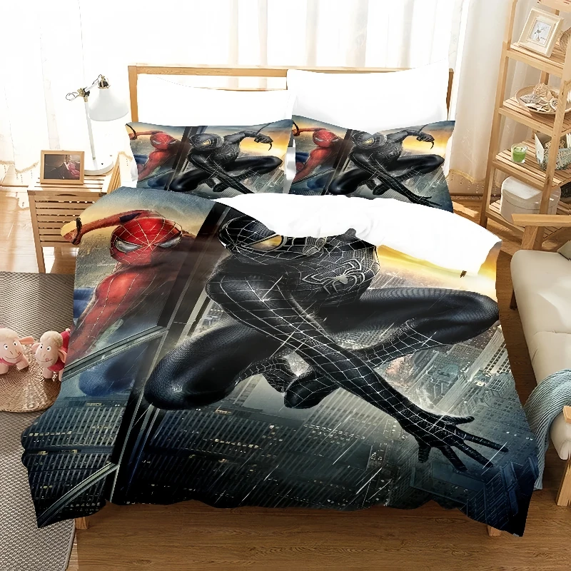 marvel-spider-man-duvet-cover-3pcs-bedroom-bedding-set-digitally-printed-cartoon-superhero-duvet-cover-suitable-for-kids-adults