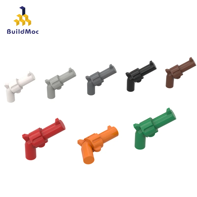 10PCS Bricks Compatible Assembles Particles 30132 Revolver Building Blocks Parts DIY  Educational Creativity Toys For Kids Gift