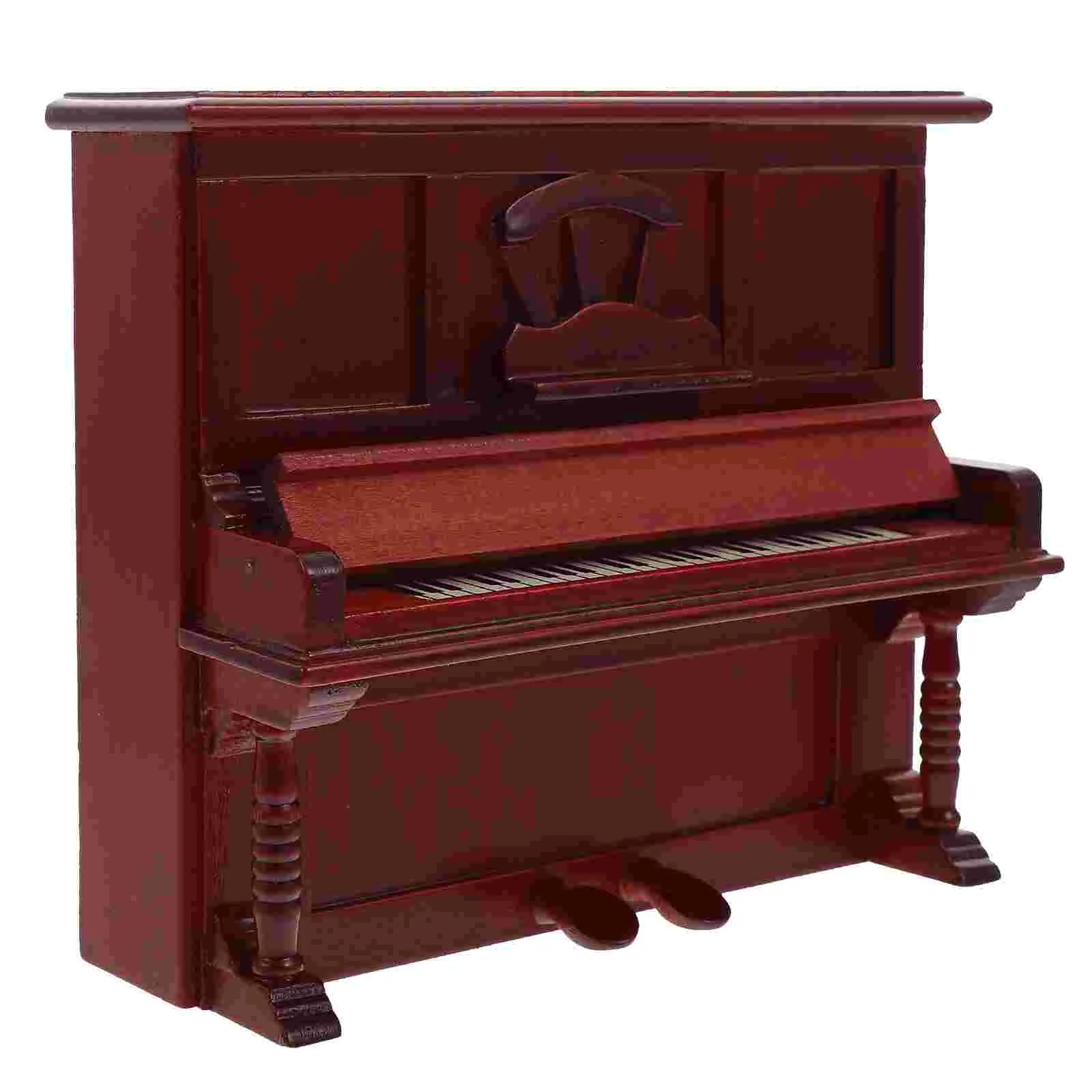 Piano Model Ornaments Mini Landscape Adornments Tiny House Small Accessories Supplies Tool