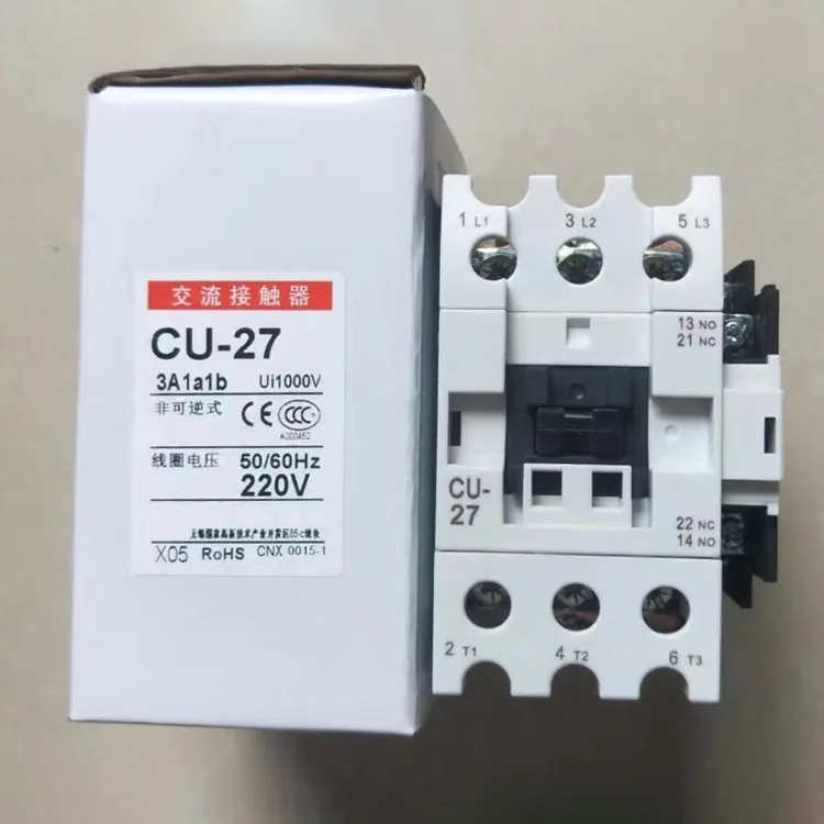 1PC New For TECO CU-27 110V 220V 380V 24V AC Contactor