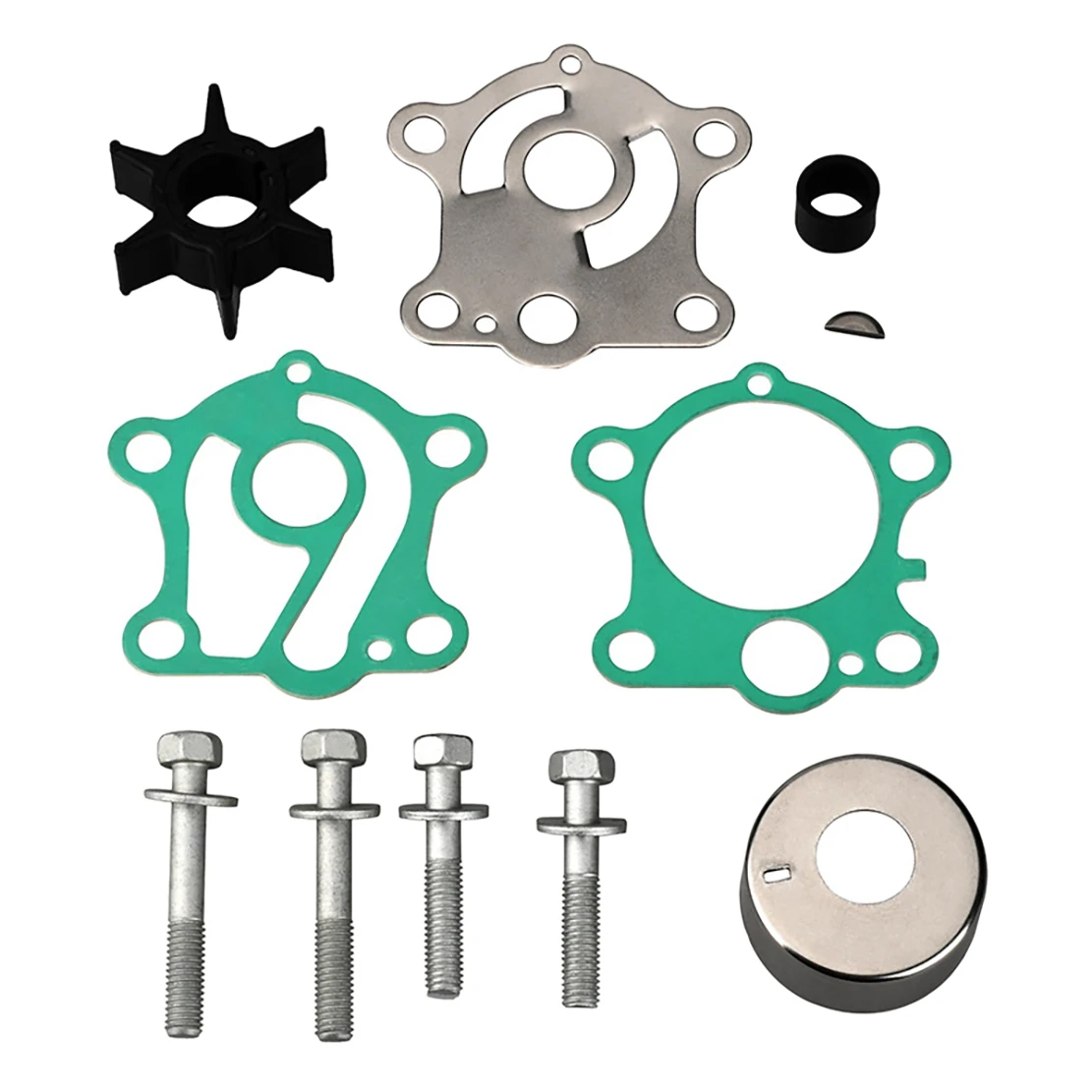 663-W0078 Water Pump Impeller Repair Kit Fit for Yamaha Impeller Outboards 2 Stroke