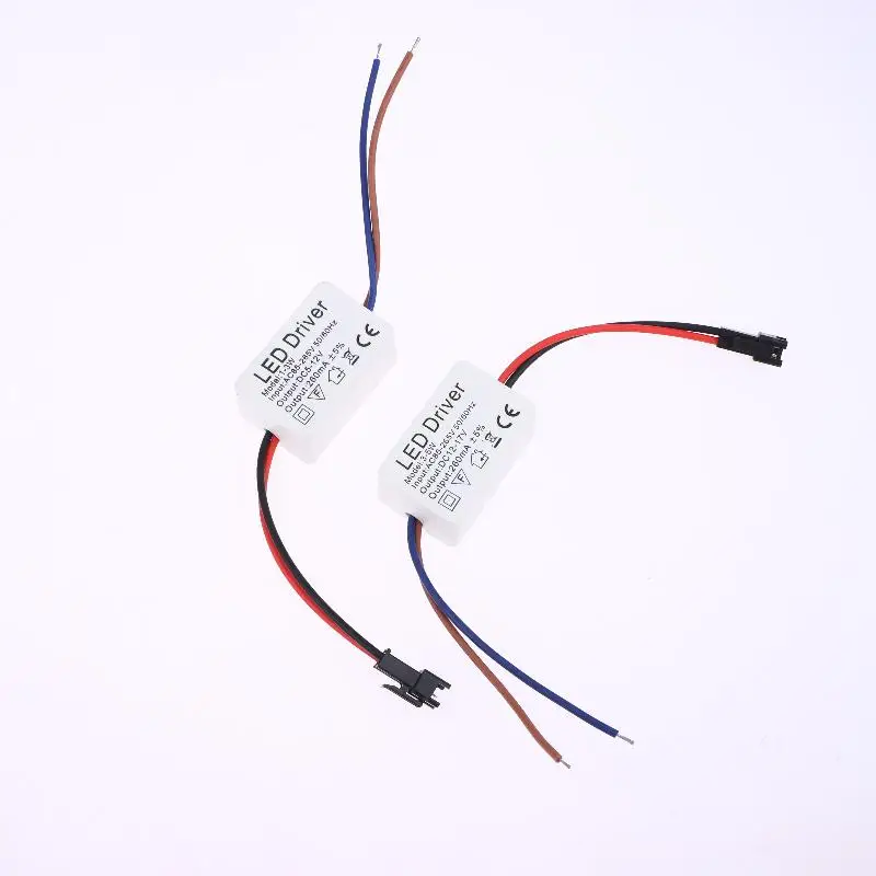1Pcs 1-3W 3-5W 4-7W 8-12W 12-18W 18-24W Isolated LED Driver Power Supply Adjustable Constant Voltage 260mA Lighting Transformer