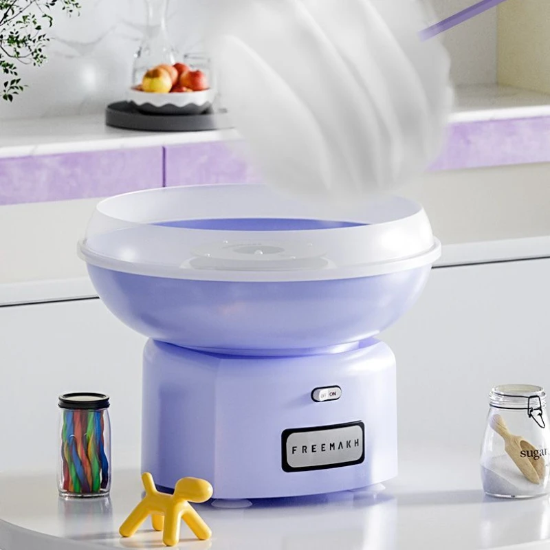 Cotton candy machine children's home semi-commercial metal large basin small fully automatic cotton candy making machine