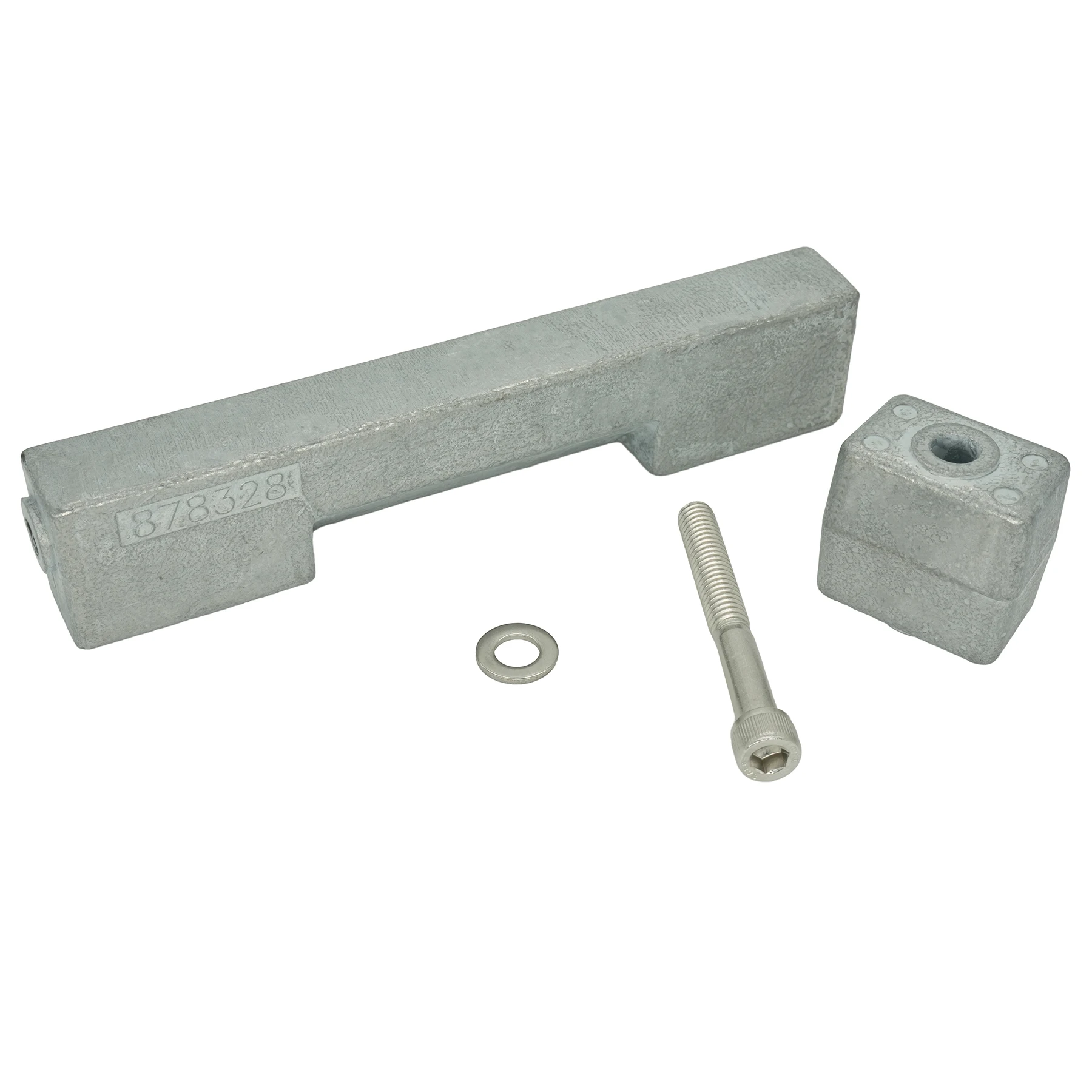 

5007089 Boat Motor Zinc Anode Kit with Hardware for OMC Johnson Evinrude BRP 90-225 HP Outboard Engine 433580 393023 393023