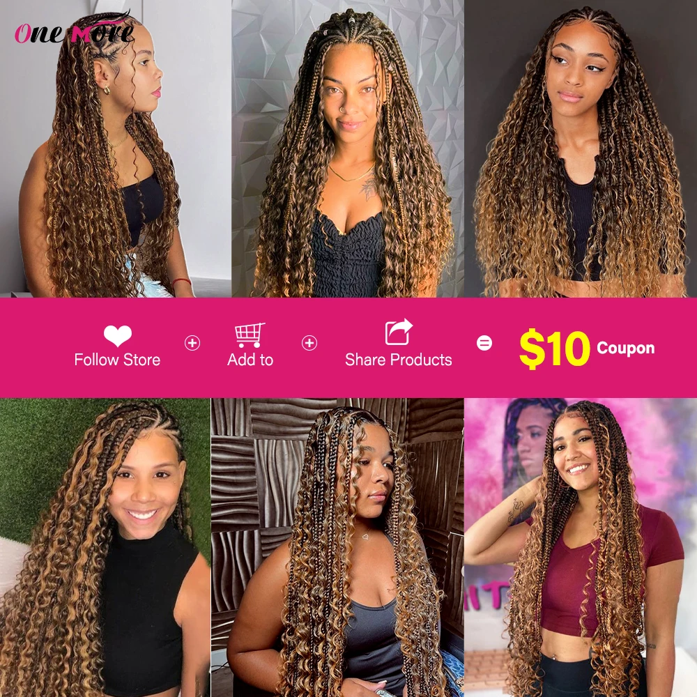 Bulk Human Hair For Braiding Wholesale Burmese Boho Braids Human Hair Extensions No Weft Highlight Curly Hair Bulk 3Bundles