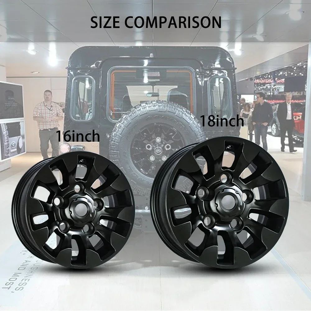 

For Land Rover Defender alloy wheel rims Size16x7.0 18x8.0 4x4 Vehicle Auto Parts