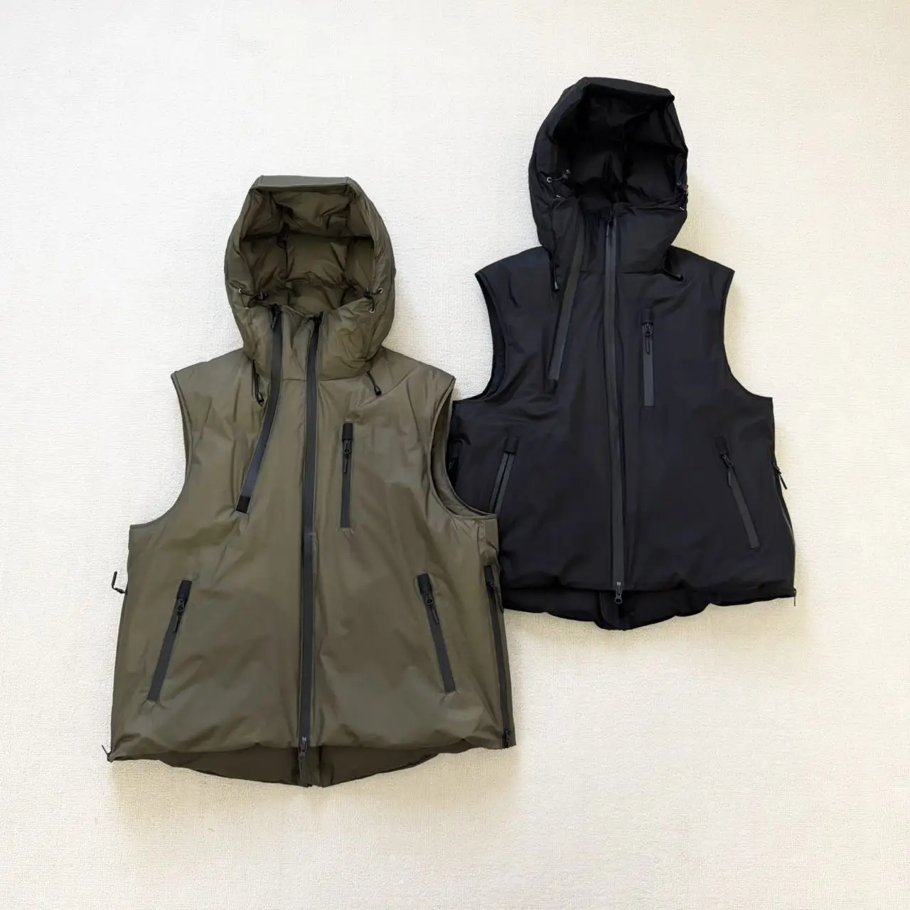 NANGA × EG وظيفة سترة حرارية مقاومة للماء بغطاء للرأس #1