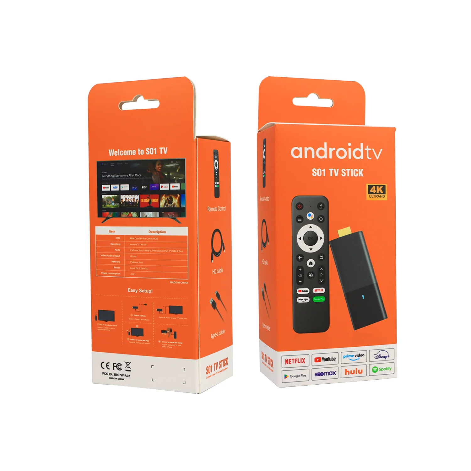 DCOLOR JUNUO FACTORY S02 TV Stick Android 4K Allwinner H313 Android10 Smart TV Dongle 2gb 16gb Android TV Stick BT صوت عن بعد