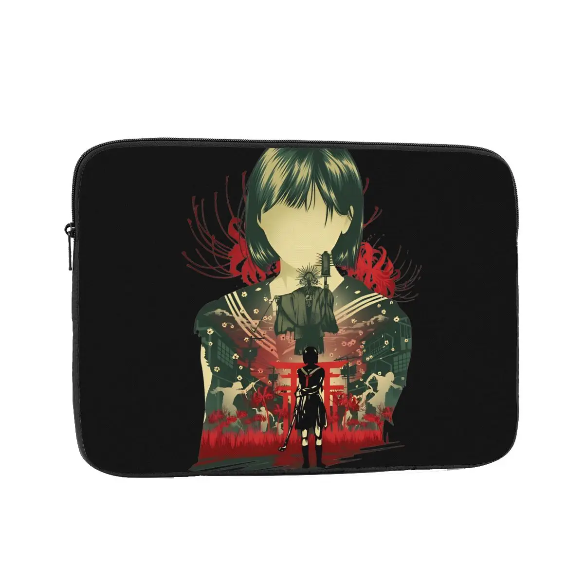 Laptop Sleeve Case 10 12 13 15 17 Inch Notebook Bag Case Silent Hill F Blossom Art Shockproof Case