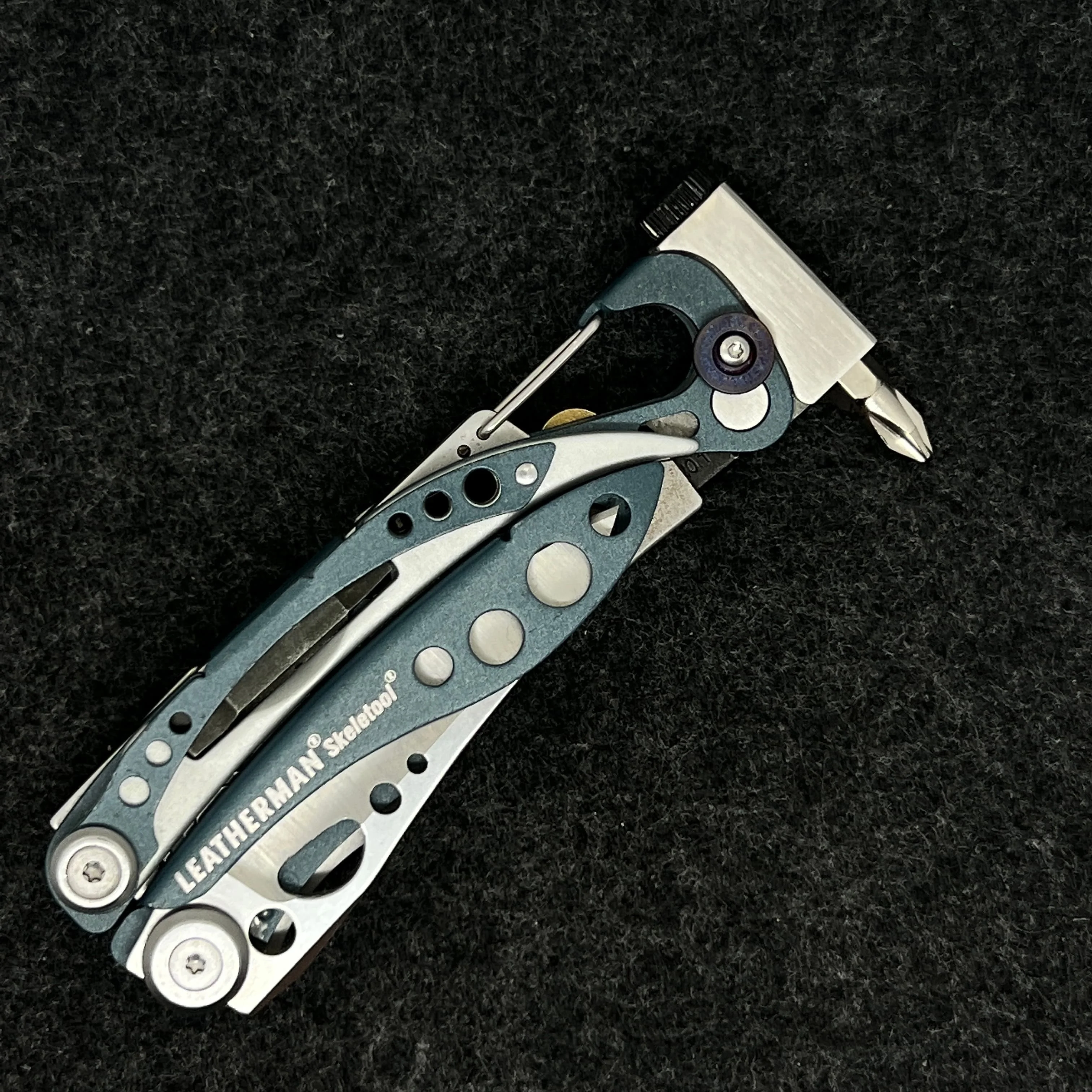 

For Leatherman Skeletool Tail Extension Hammer With 6.35mm/1/4 In With Magnet With Short 6.35mm Bit CNC DIY Accessories