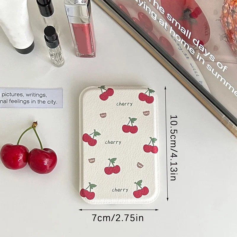 Praktischer, süßer, kompakter, tragbarer kleiner Spiegel für Studenten, Mini-Make-up-Spiegel, faltbarer Desktop-Taschenspiegel zum Tragen, tragbar