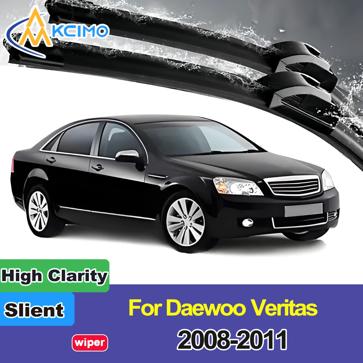 

2PCS New Wiper Blades for Daewoo Veritas 2008-2011 Holden Statesman/HSV Grange/Chevrolet Caprice/Buick Park Avenue/Daewoo Verita