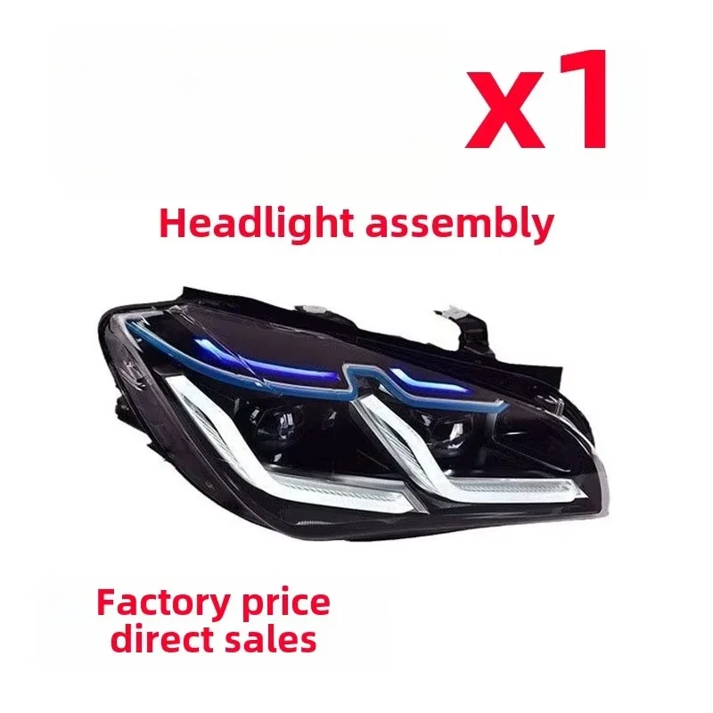 New Arrival X1 11-15 LED Headlight Assembly for E84 Restoration High 6000k Direct Fit Daytime Running Lights Turn Signals X5