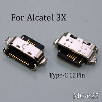 1-20Pcs For Alcatel 3X 2019 5048 5048A 5048U 5048Y Type C Micro USB Jack Charging Socket Port Plug Dock Connector