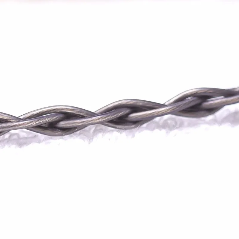 6nシングルクリスタルシルバー1.25 23awg 160コア