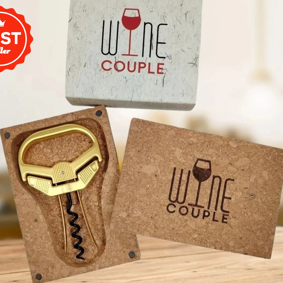 

Twin-Fork Bottle Opener (Iron Handle): For Beer & Wine, Classic Design, Kitchen Staple & Bar Tool