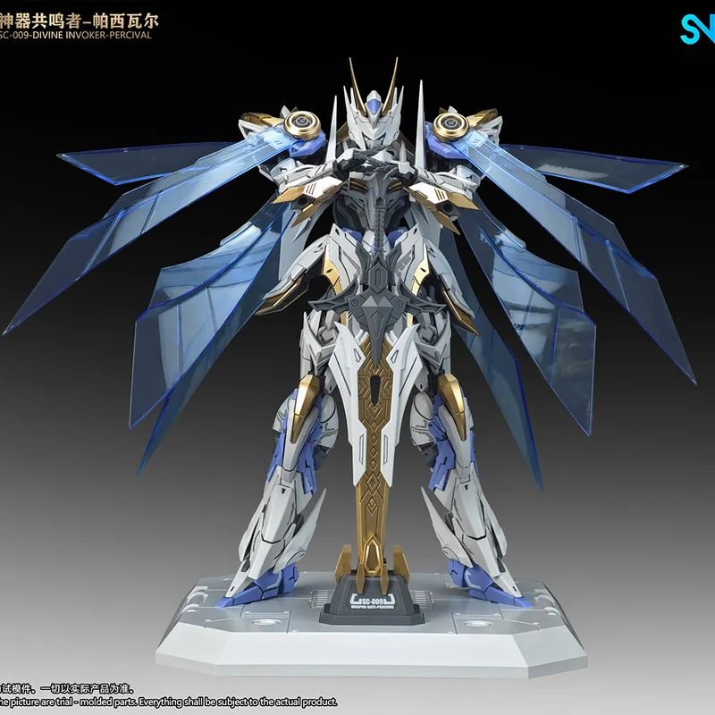 In Stock Original Snaa Hg 1/144 Sc-009 Divine Invoker-Percival Deluxe Edition Model Kit The Round Table Knights Action Figures
