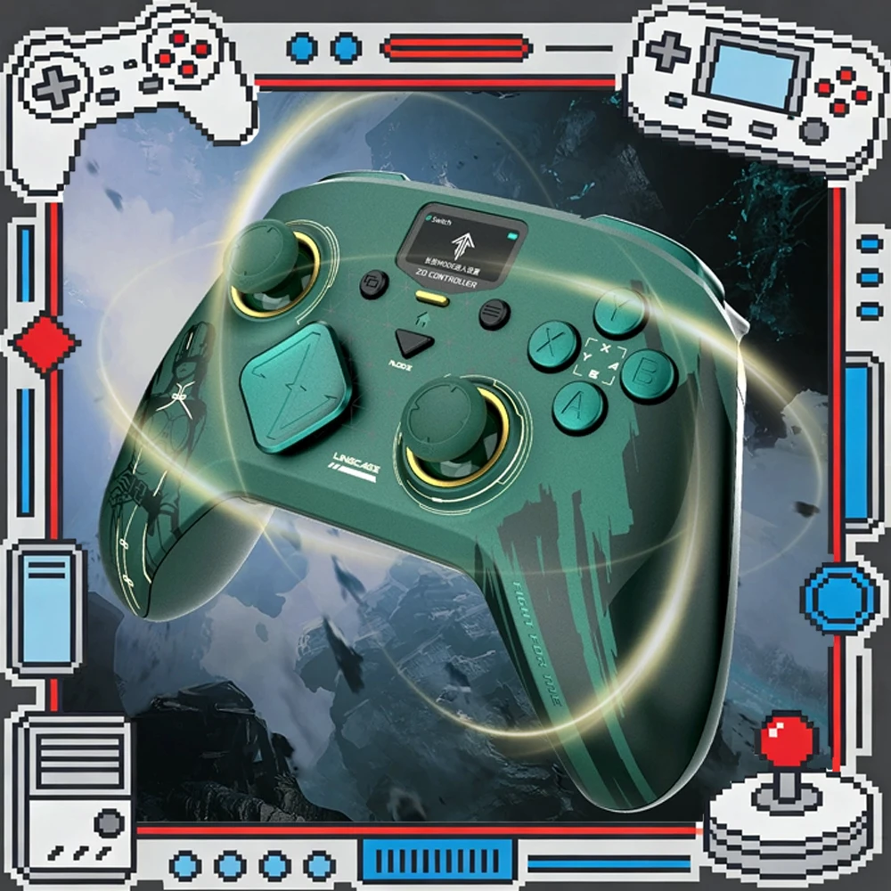 zd-classic-legend-spirit-cage-joint-limited-edition-game-controller-elite-modular-sensory-for-ns-pc-phone-3mode-gamepads