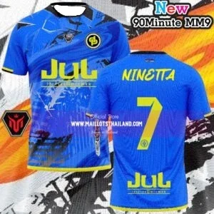 Bolsa de correio tailandesa 90 minutos MM9 NINETTA #   Camiseta esportiva de secagem rápida masculina e feminina mais vendida em edição limitada TOTO.