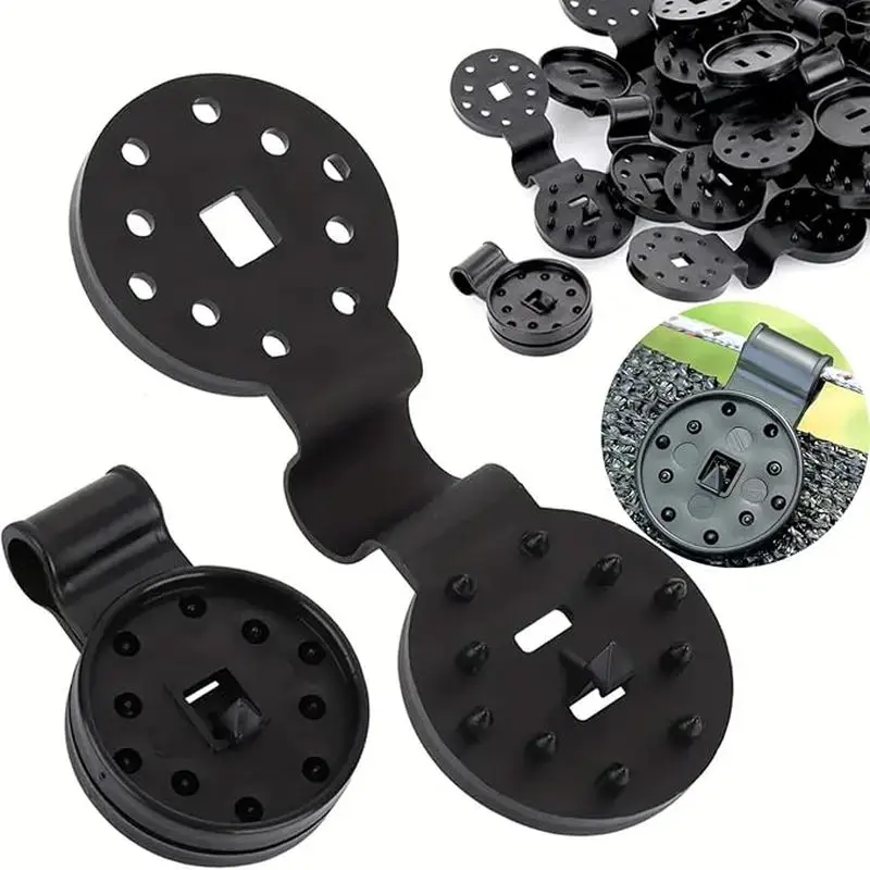 Universal outdoor sunshade net fixing clips, weather-resistant, with a secure locking ring, durable and sturdy, a sunshade acces