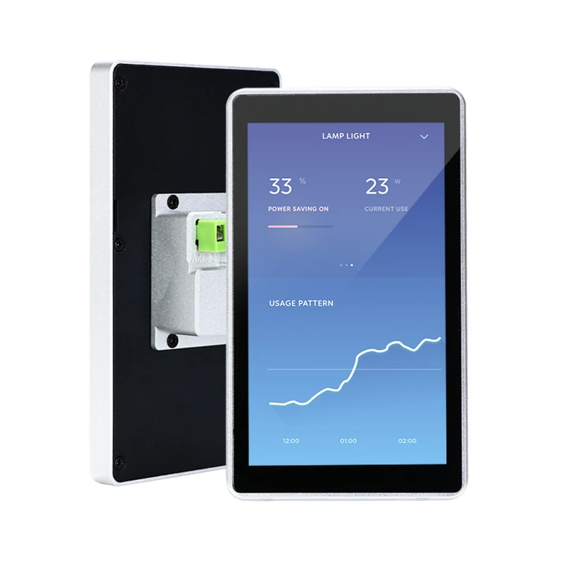 

Уникальный 5,5-дюймовый сенсорный экран Smart Wifi Домашняя панель управления Умный дом Android Операционная система для гаражей Отели Автомобили RVs Bar D