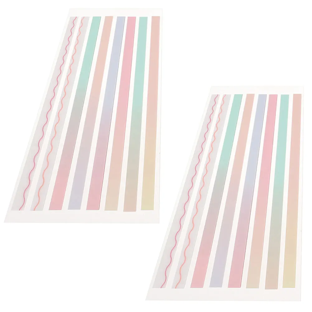 

Bookmarks Strips Tabs for Books Long Label PET Transparent Reusable Reading Sentence Markers Page Marker Office