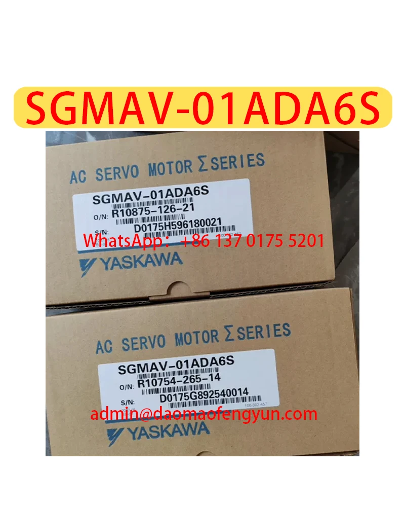 

SGMAV-01ADA6S Brand New Servo Motor Original Genuine，Fast shipping