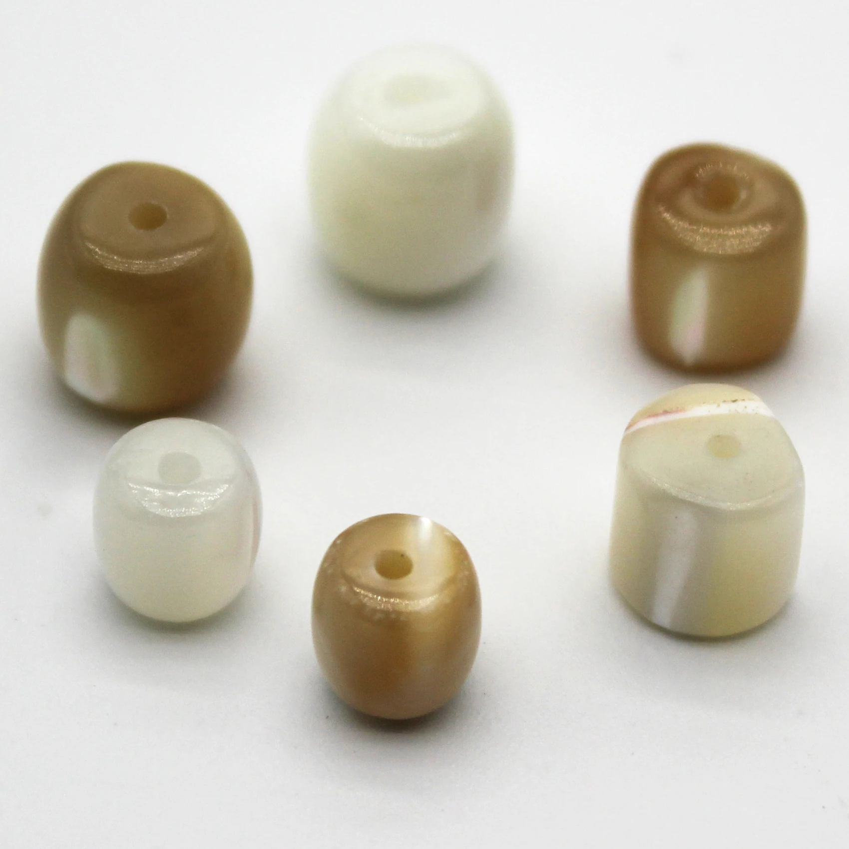 8mm Natural Shell Beads Seawater MOP Barrel Shaped Loose Spacer Bead For Jewelry Making DIY Necklace Earring Accessories 6mm 7mm