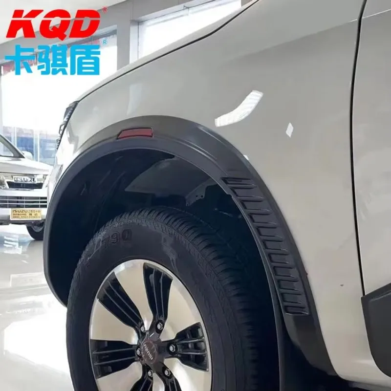 

Modification Auto Parts Matt Black Wheel Arch Fender Flares Cover Car Accessories Off Road Wheel Fender for D-MAX 2020