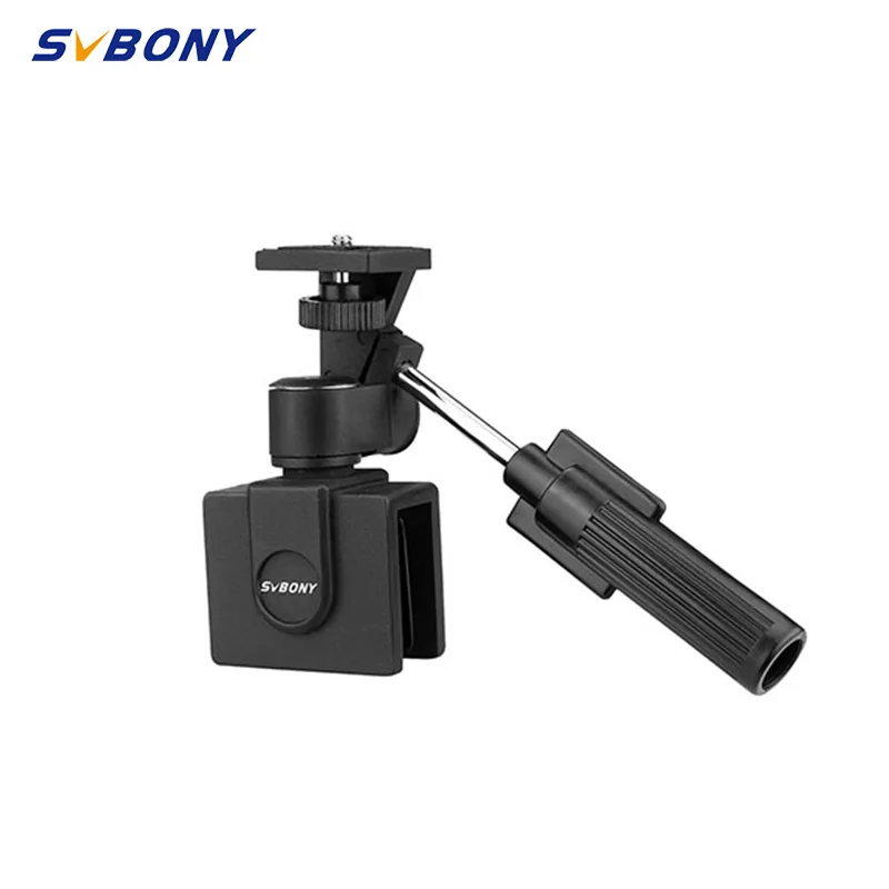 SVBONY SV126 Telescope Full Metal ABS Material Mount  with 1/4-20 Tripod Thread Portable Observing Window Clip for Sportting