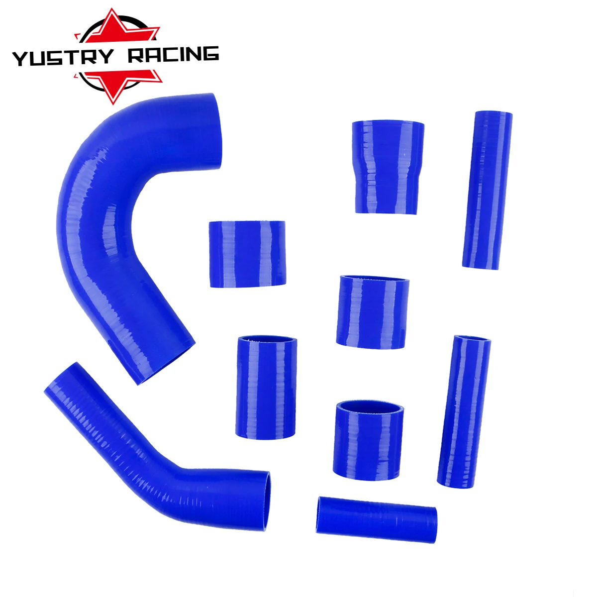 10PCS Silicone Turbo Intercooler Hose Kit for Mitsubishi Lancer EVO X CZ4A 4B11T 2008-2011 2009 2010