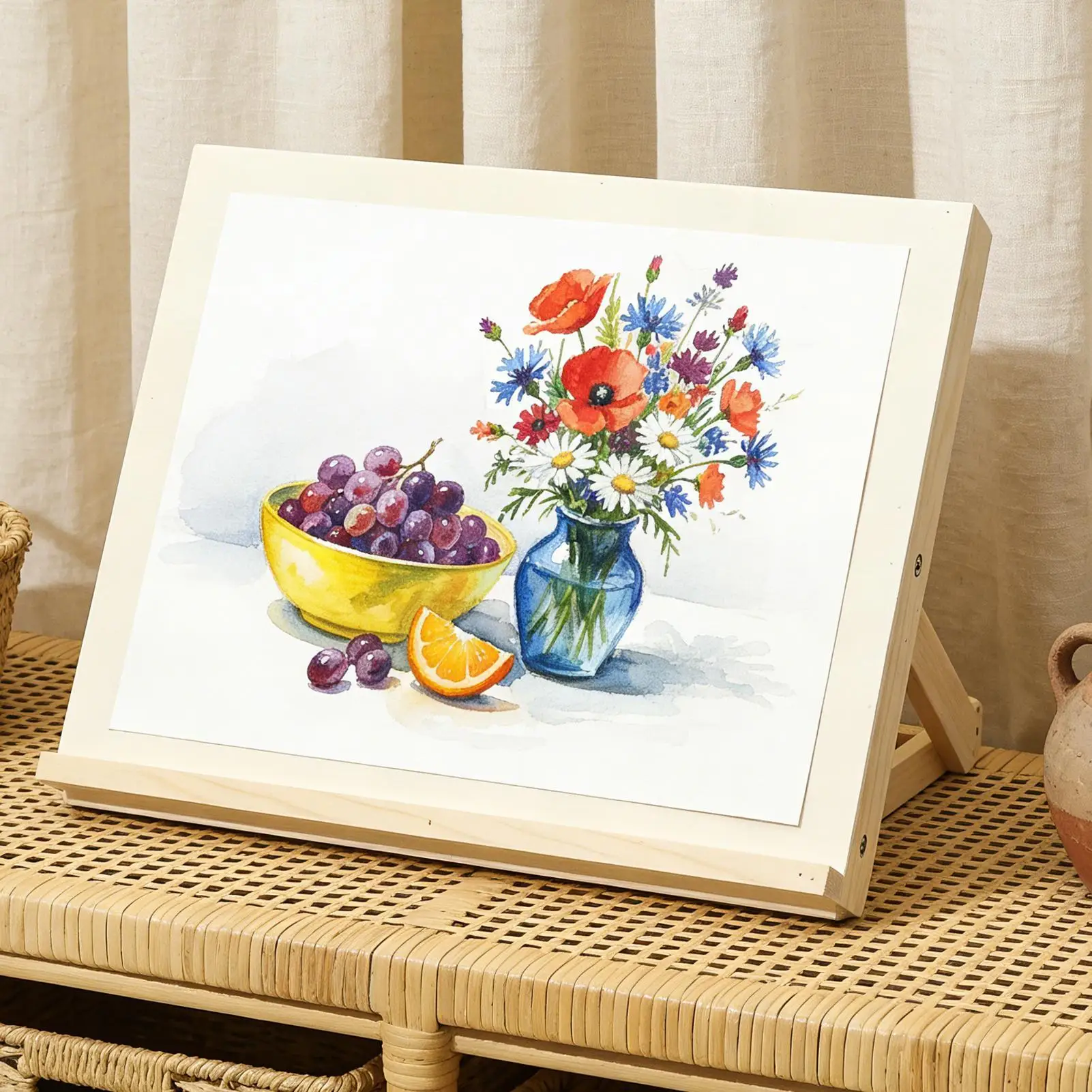 

Настольный мольберт для рисования, деревянный, с регулируемым углом наклона, портативный, для взрослых, начинающих, подростков и художников