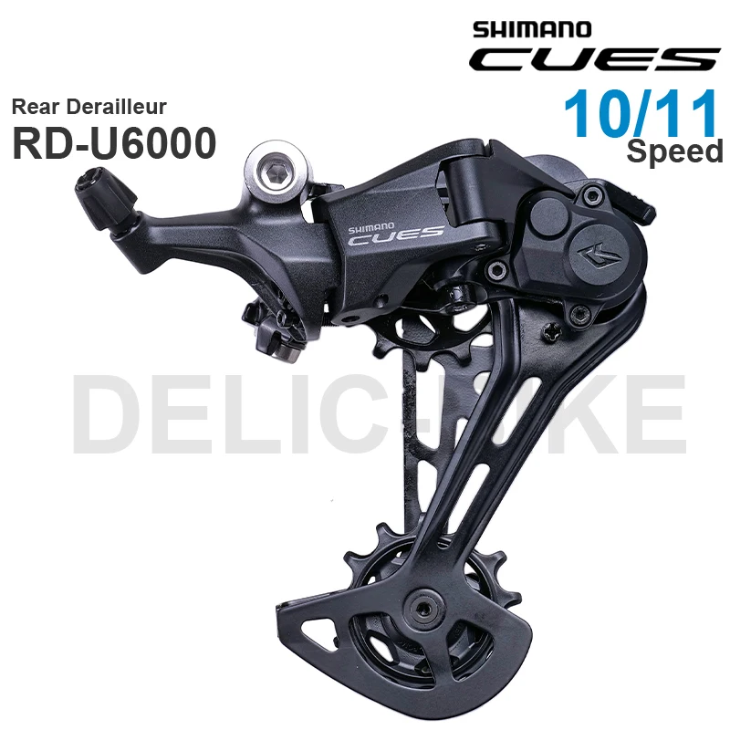 SHIMANO CUES U6000 Rear Derailleur RD-U6000 SHADOW RD+ 10/11-speed Original Parts