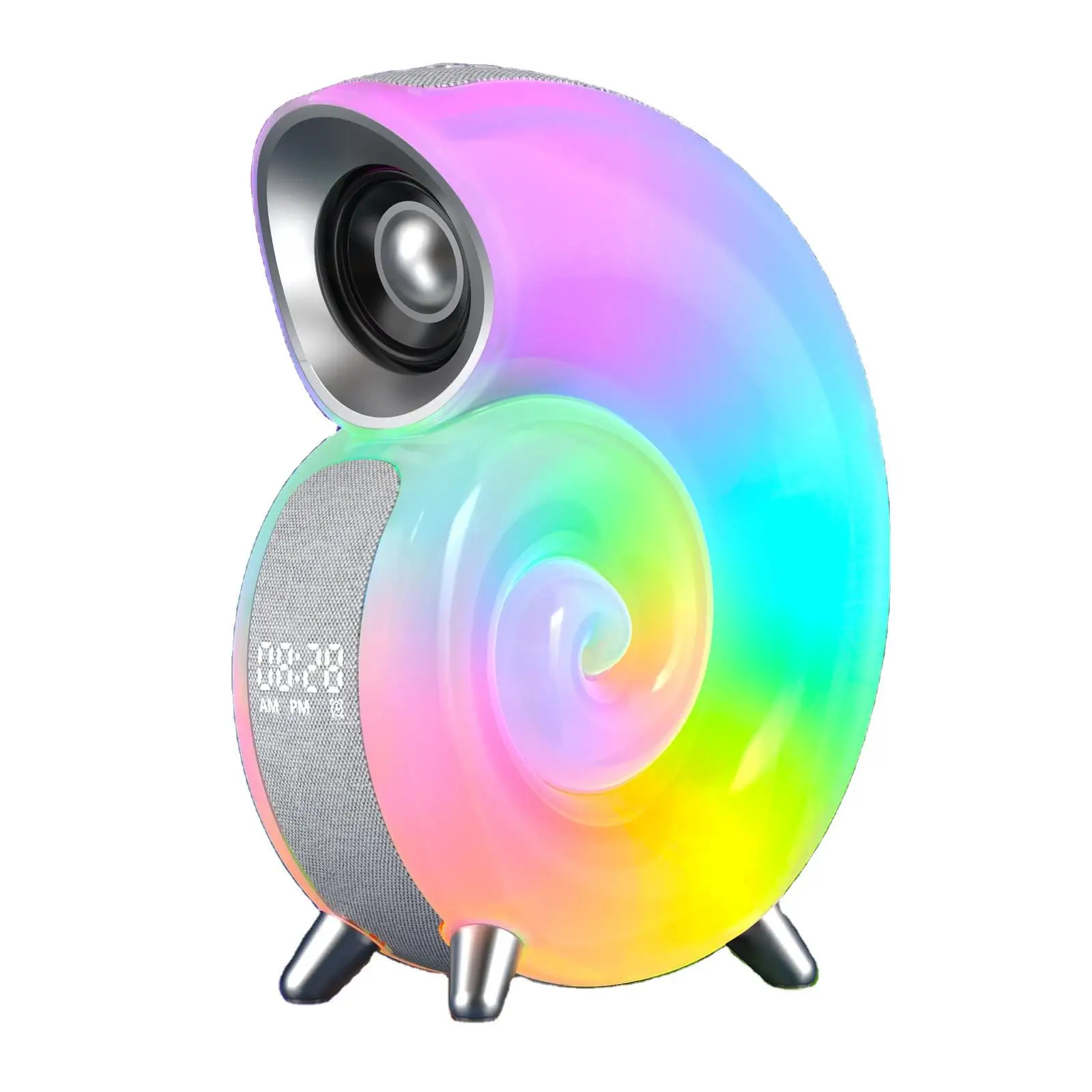 

Conch Bluetooth Speakers Sunrise Bedside Atmosphere Lamp LED Night Light RGB with Stereo Colorful Music Rhythm Light APP Control