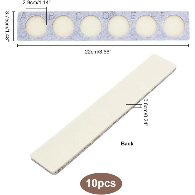 10pcs Bead Design Trays Bead Mat Beading Boards Felt Jewelry Bracelet Organizer Storage Tray for Jewelry Making