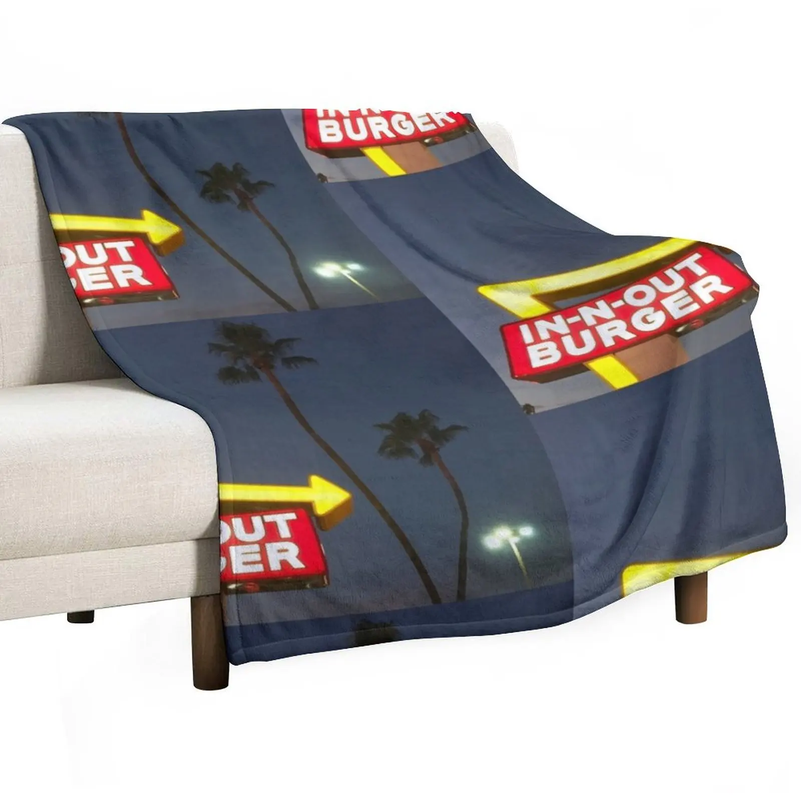 innout Throw Blanket decorative Summer Beach Flannels Plaid Thermals For Travel Blankets