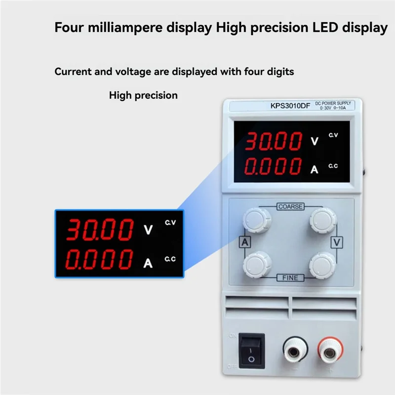 BNVN-Stabilizer DC Power Supply Adjustable 30V 5A Voltage Regulator Switching Variable Bench Source 30V DIY