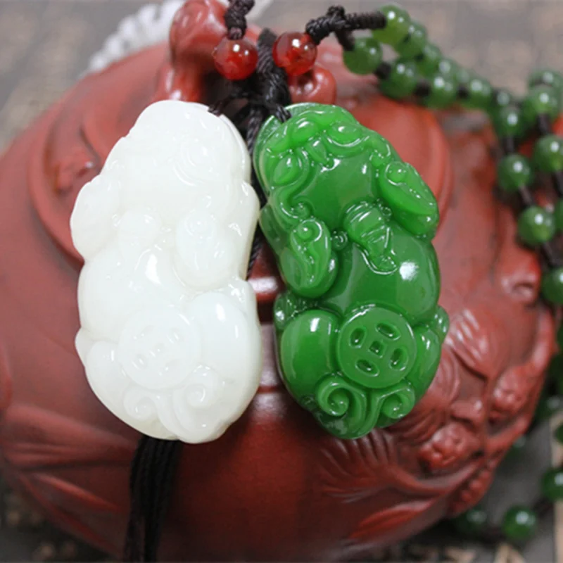 

Outer Mongolian Jade Pixiu Pendant Spinach Green Couple Style Jade Pixiu Pendant Pixiu Jade Pendant Wholesale