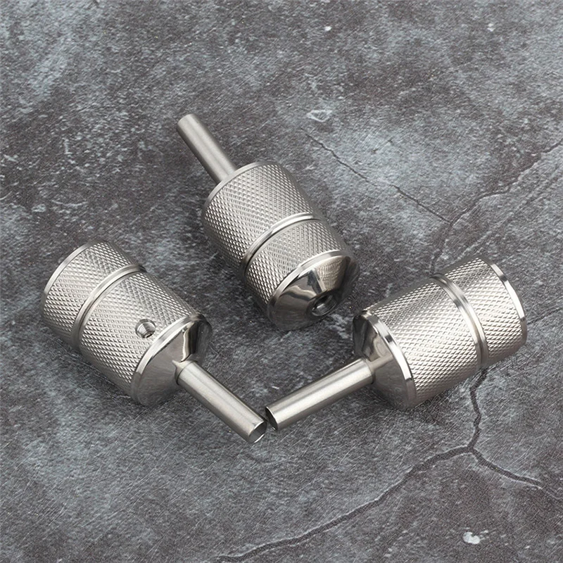 1 قطعة الفولاذ المقاوم للصدأ 22 مللي متر 25 مللي متر 30 مللي متر الذاتي قفل آلة مقبض السيارات قفل قبضة الوشم أنبوب اكسسوارات