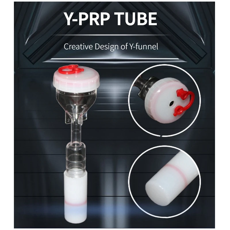 Imagem -03 - Y-prp Tubo Transparente para Instrumento de Beleza Plasma Rico Durável Fácil de Usar