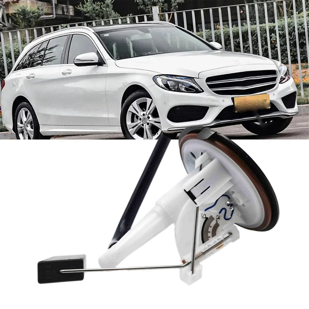 

Cg0-qFuel Pump Fixed Plate Module for Mercedes-Benz C 180 C 200 Pump Fuel Level Sensor FL044811B1 2084701041