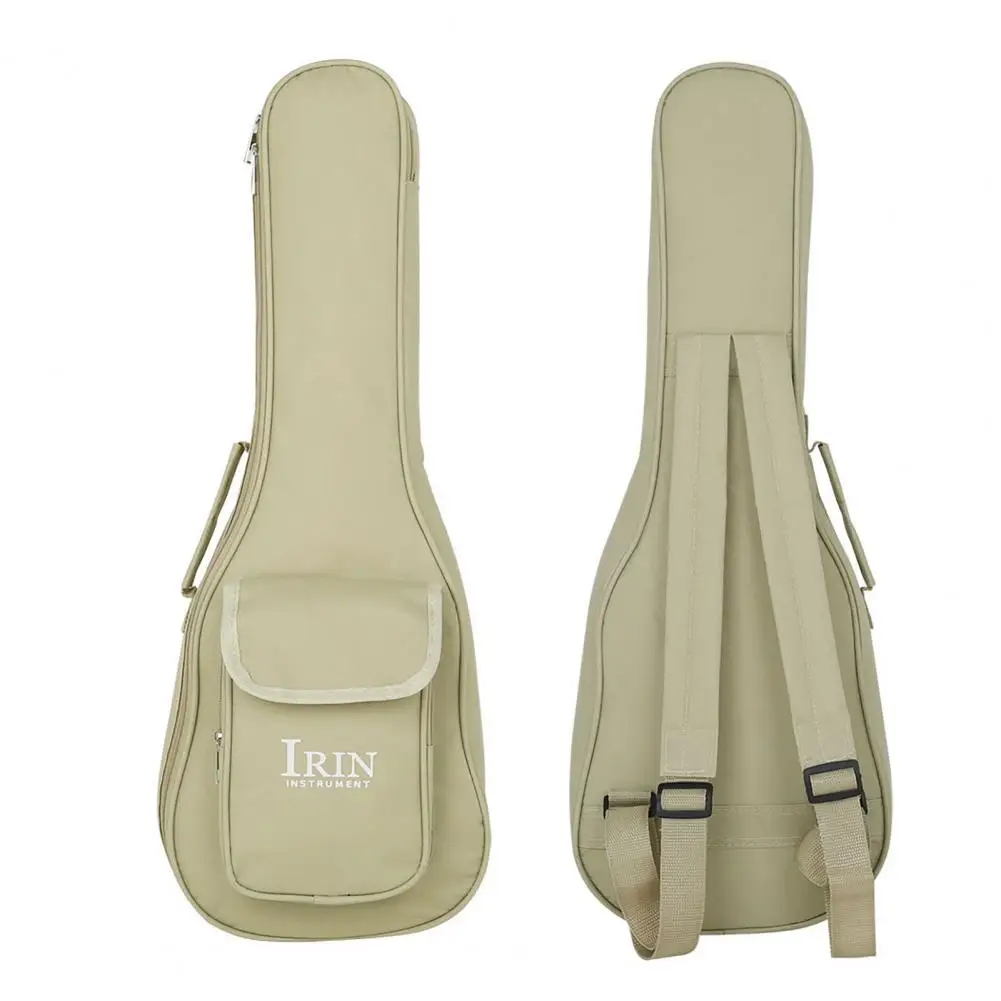 for IRIN 24 Inches Ukulele Bag Portable Backpack Strap Smooth Zipper Waterproof Oxford Cloth Ukulele Travel Case Shoulder Bag