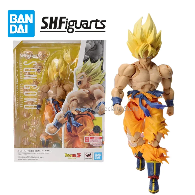 

Bandai S.H.Figuarts SHF Dragon Ball Z Son Goku Legendary Super Anime Action Figure Finished Model Toys Boys Girls Birthday Gifts